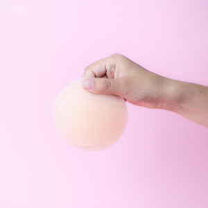 Nipple covers with glue